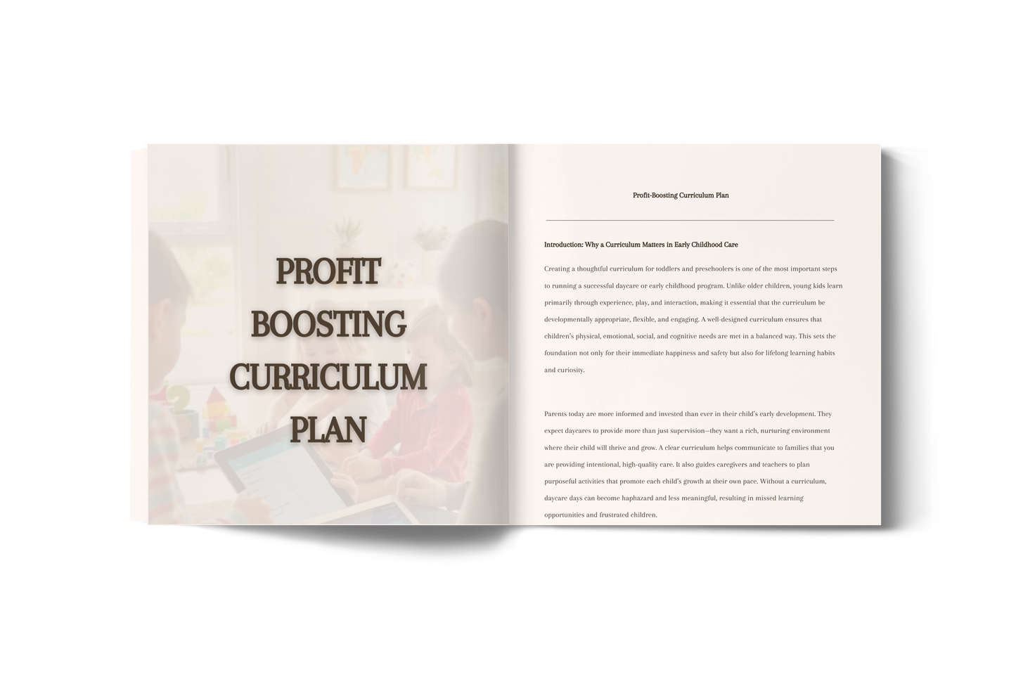 Curriculum Plan